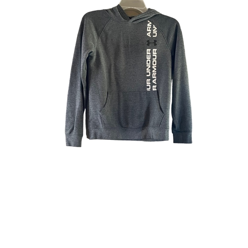 Under Armour boys Rival Wordmark Hoodie